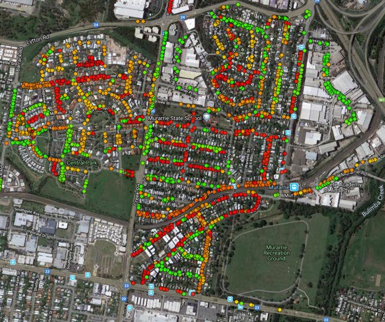 Tree Plotter software allows for visual presentation